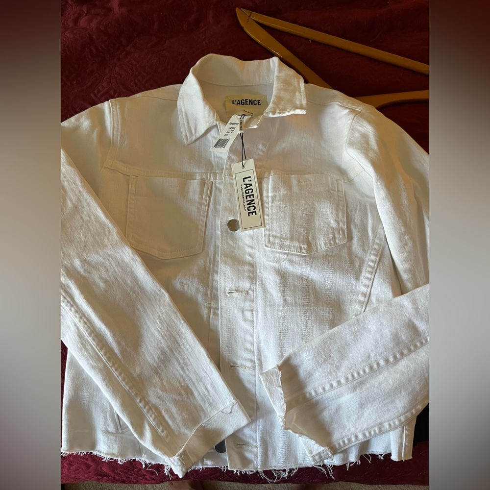 L’Agence Janelle Denim Jacket -size Medium.